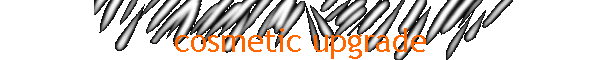 cosmetic upgrade